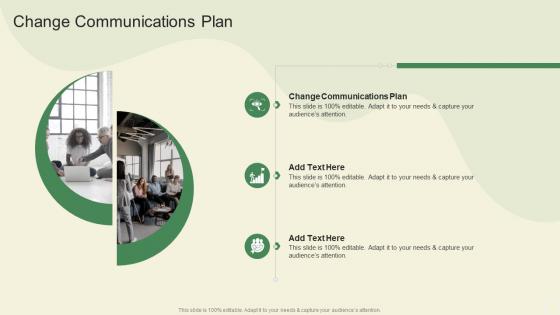 Change Communications Plan In Powerpoint And Google Slides Cpb
