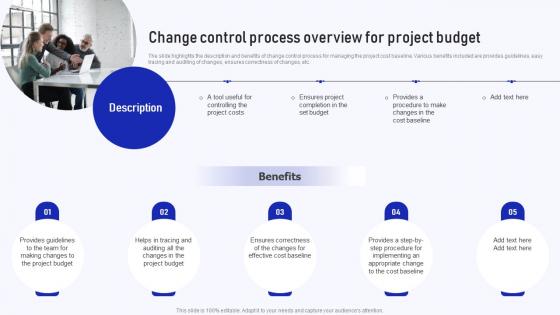 Change Control Process Overview For Project Implementation Of Cost Efficiency Methods For Increasing Business