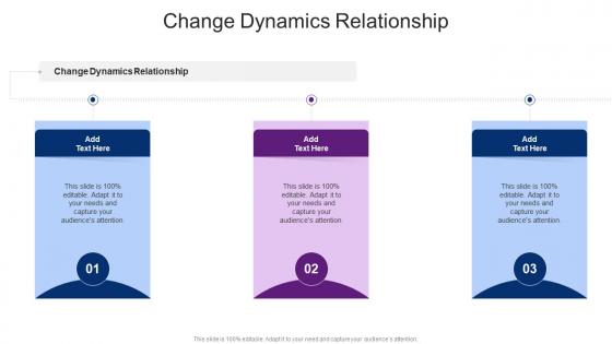 Change Dynamics Relationship In Powerpoint And Google Slides Cpb