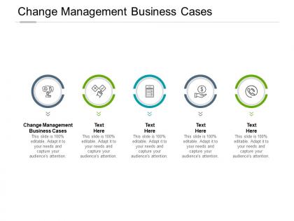 Change management business cases ppt powerpoint presentation portfolio themes cpb