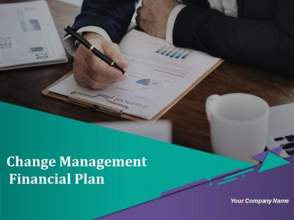 Change Management Financial Plan Powerpoint Presentation Slides