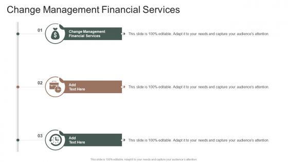 Change Management Financial Services In Powerpoint And Google Slides Cpb