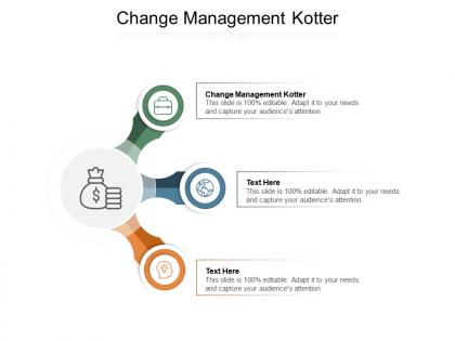 Change management kotter ppt powerpoint presentation gallery show cpb