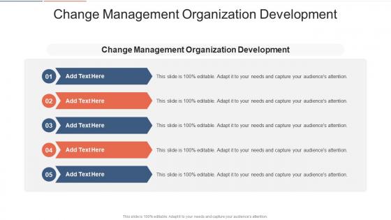 Change Management Organization Development In Powerpoint And Google Slides Cpb