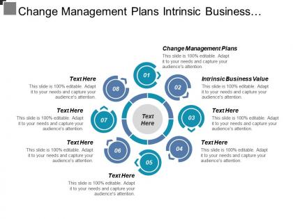 Change management plans intrinsic business value consumer strategy cpb