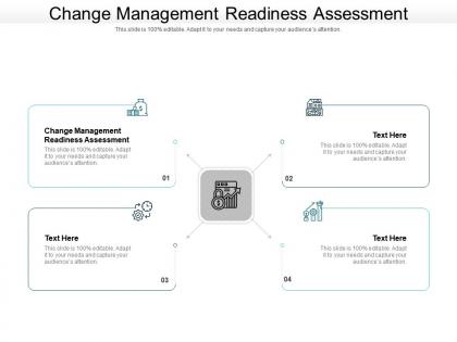 Change management readiness assessment ppt powerpoint presentation gallery ideas cpb