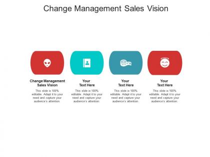 Change management sales vision ppt powerpoint presentation model graphics pictures cpb