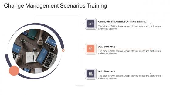 Change Management Scenarios Training In Powerpoint And Google Slides Cpb