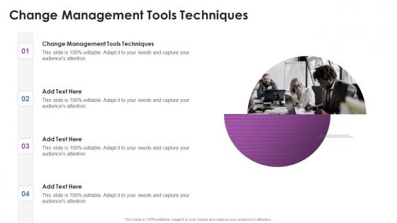 Change Management Tools Techniques In Powerpoint And Google Slides Cpb