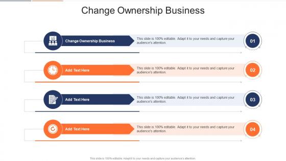Change Ownership Business In Powerpoint And Google Slides Cpb