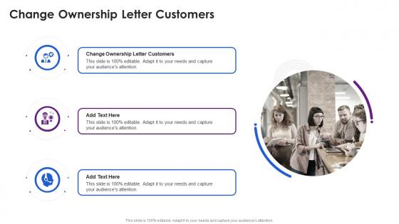 Change Ownership Letter Customers In Powerpoint And Google Slides Cpb