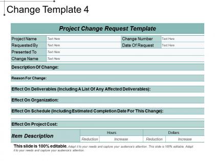 Change template 4 ppt design