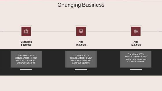 Changing Business In Powerpoint And Google Slides Cpb