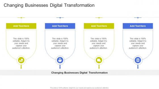 Changing Businesses Digital Transformation In Powerpoint And Google Slides Cpb