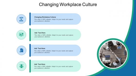 Changing Workplace Culture In Powerpoint And Google Slides Cpb