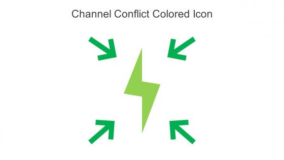 Channel Conflict Colored Icon In Powerpoint Pptx Png And Editable Eps Format