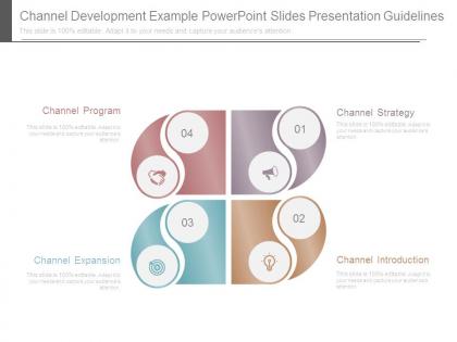 Channel development example powerpoint slides presentation guidelines