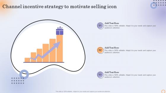 Channel Incentive Strategy To Motivate Selling Icon