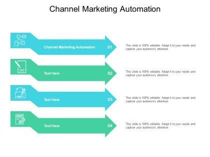 Channel marketing automation ppt powerpoint presentation layouts cpb