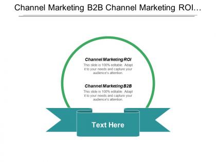 Channel marketing b2b channel marketing roi intelligence marketing cpb