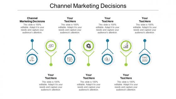 Channel marketing decisions ppt powerpoint presentation model templates cpb