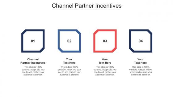 Channel partner incentives ppt powerpoint presentation outline sample cpb