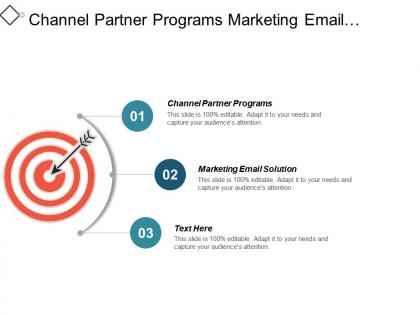 Channel partner programs marketing email solution promotion marketing system cpb