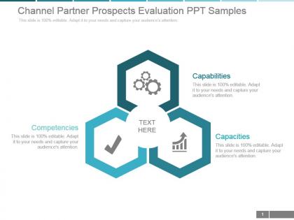 Channel partner prospects evaluation ppt samples