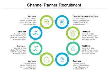 Channel partner recruitment ppt powerpoint presentation gallery graphics example cpb
