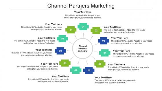 Channel partners marketing ppt powerpoint presentation icon graphics example cpb