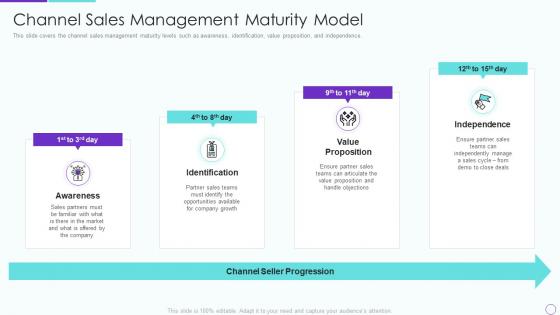 Channel sales management maturity model partner relationship management prm