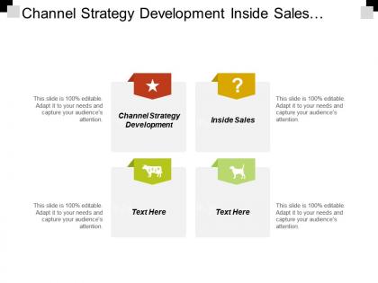 Channel strategy development inside sales market assessment clinical evaluation