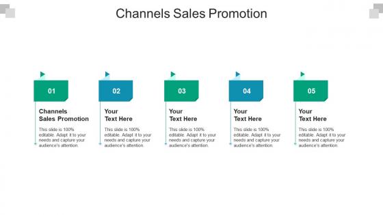 Channels sales promotion ppt powerpoint presentation visual aids summary cpb