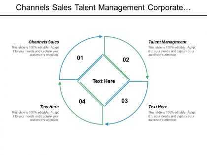Channels sales talent management corporate leadership strategy project performance cpb