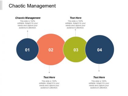Chaotic management ppt powerpoint presentation model icon cpb