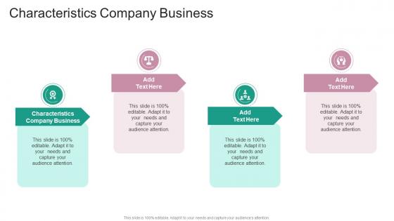 Characteristics Company Business In Powerpoint And Google Slides Cpb