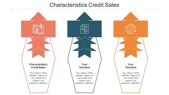 Characteristics Credit Sales Ppt Powerpoint Presentation File Images Cpb