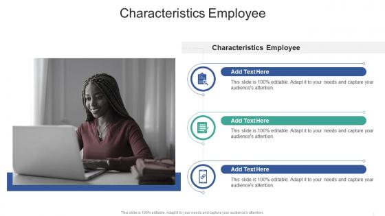 Characteristics Employee In Powerpoint And Google Slides Cpb