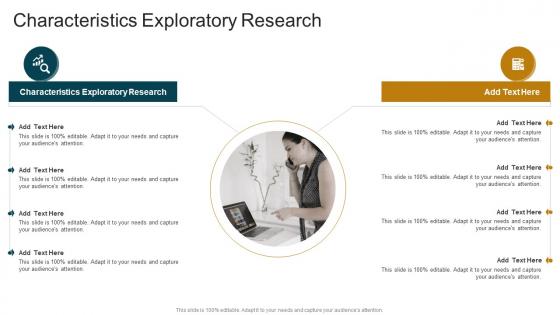 Characteristics Exploratory Research In Powerpoint And Google Slides Cpb