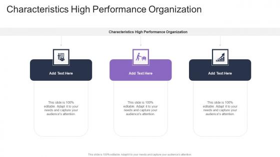 Characteristics High Performance Organization In Powerpoint And Google Slides Cpb