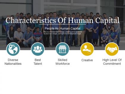 Characteristics of human capital powerpoint slide influencers