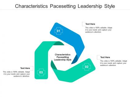 Characteristics pacesetting leadership style ppt powerpoint presentation icon layout ideas cpb