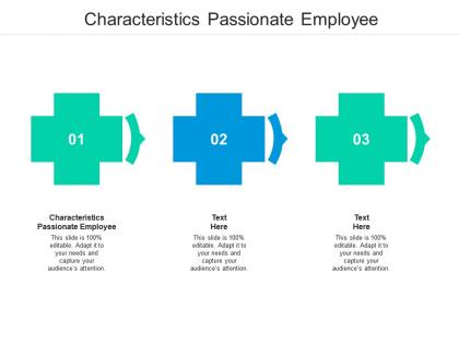Characteristics passionate employee ppt powerpoint presentation infographic template background images cpb