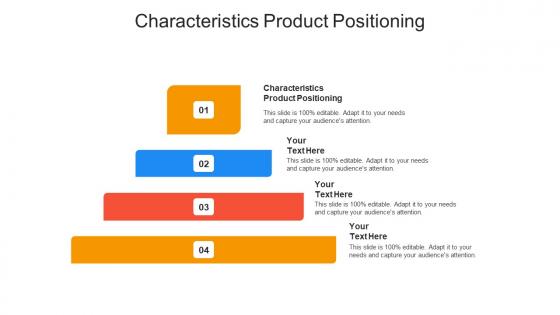 Characteristics product positioning ppt powerpoint presentation portfolio cpb