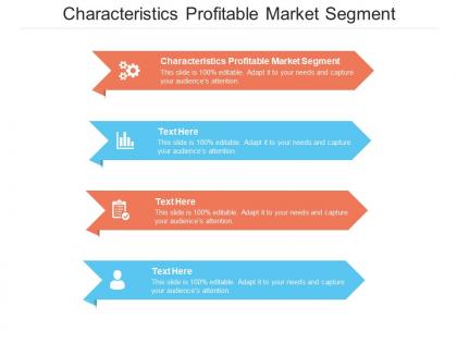 Characteristics profitable market segment ppt powerpoint presentation infographic template elements cpb