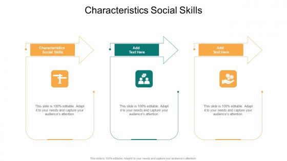 Characteristics Social Skills In Powerpoint And Google Slides Cpb