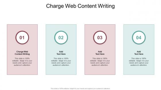 Charge Web Content Writing In Powerpoint And Google Slides Cpb