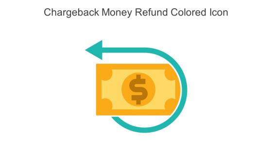 Chargeback Money Refund Colored Icon In Powerpoint Pptx Png And Editable Eps Format