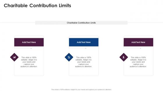 Charitable Contribution Limits In Powerpoint And Google Slides Cpb