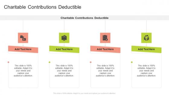 Charitable Contributions Deductible In Powerpoint And Google Slides Cpb